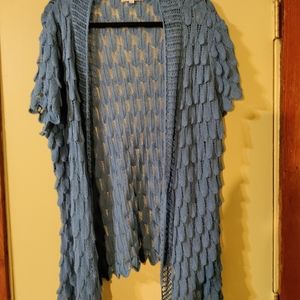Xong New York Blue Cardigan XXL